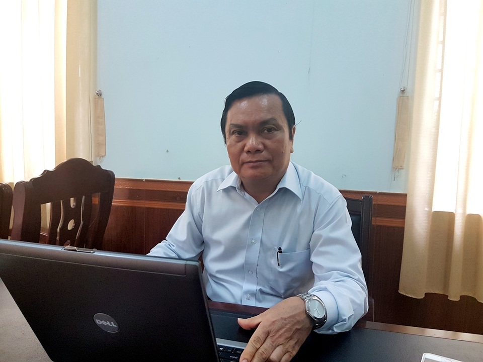 Sinh viên chưa biết học đâu khi trường trả lại mặt bằng - 3 Ông Trần Ngọc Sơn trao đổi với PV về tình hình khó khăn hiện nay của trường