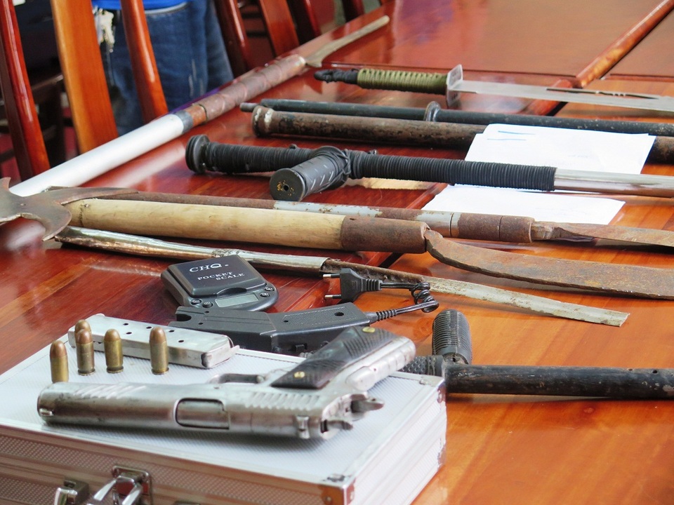 Tang vật là “hàng nóng” bị thu giữ