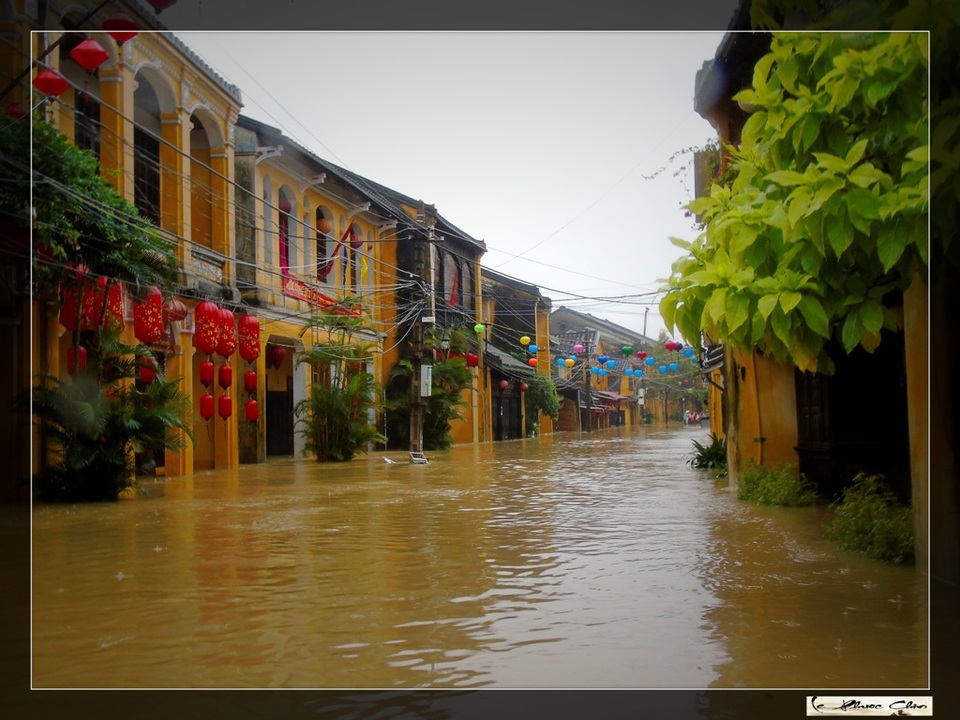 Ngắm vẻ đẹp "lạ" của Hội An trong mùa nước lụt - 11 Đường trong phố cổ...