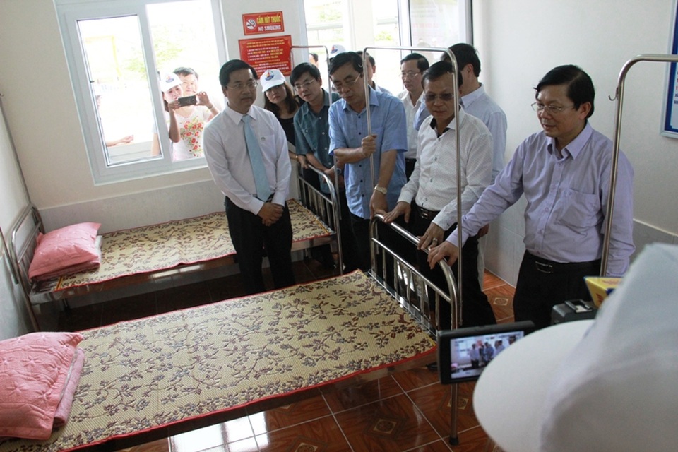 Công trình với quy mô 40 giường tạo thuận lợi cho thân nhân các bệnh nhân lưu trú