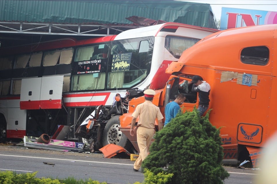 Hiện trường vụ tai nạn