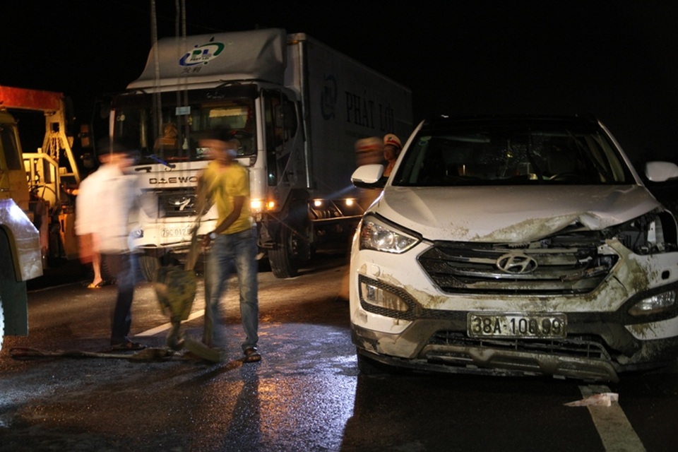 Hiện trường vụ tai nạn