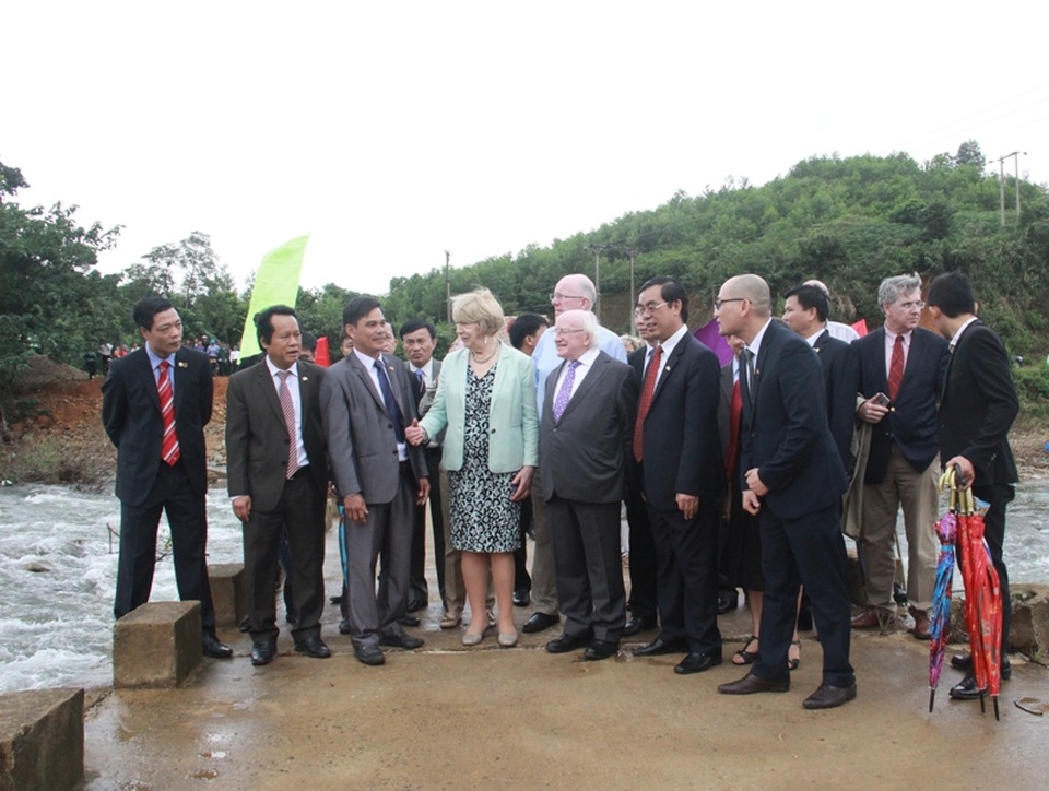 Khảo sát công trình do Chính phủ Ireland hỗ trợ đầu tư