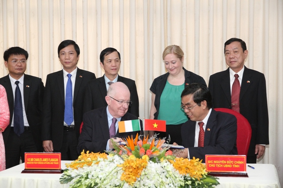 Hai bên ký kết biên bản ghi nhớ