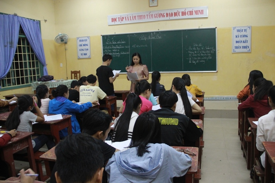 Lớp học Niềm vui của cô Nam Linh đã được duy trì nhiều năm nay.