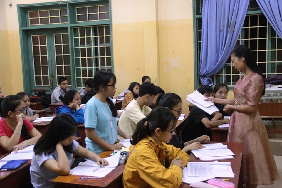 Trong mỗi buổi học, tính tương tác, phản biện của học sinh là điều cần thiết nhất mà cô Linh muốn hướng tới.