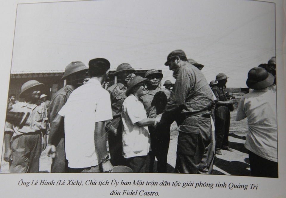 Những khoảnh khắc đầy xúc động của chủ tịch Fidel Castro trong chuyến thăm Quảng Trị - 1