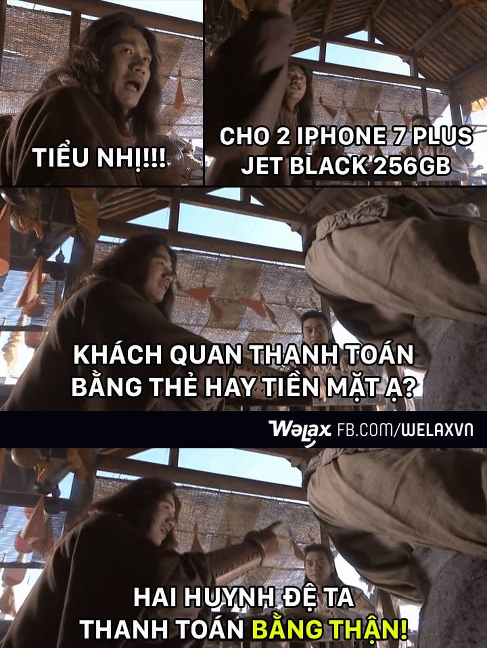 Cười "bể bụng" với loạt ảnh chế iPhone 7 và các sản phẩm mới ra mắt của Apple - 11 Đến các vị đại hiệp cũng phải bán thận để mua iPhone 7