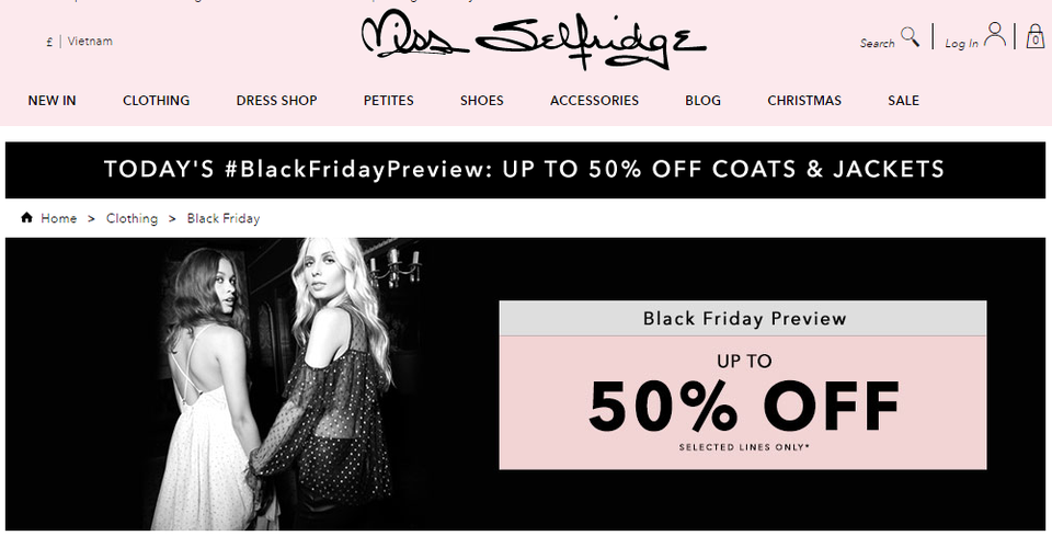 Nhiều món đồ xa xỉ đồng loạt giảm giá trong "ngày lễ mua sắm" Black Friday - 9 Nhiều món đồ xa xỉ đồng loạt giảm giá trong "ngày lễ mua sắm" Black Friday - 9
