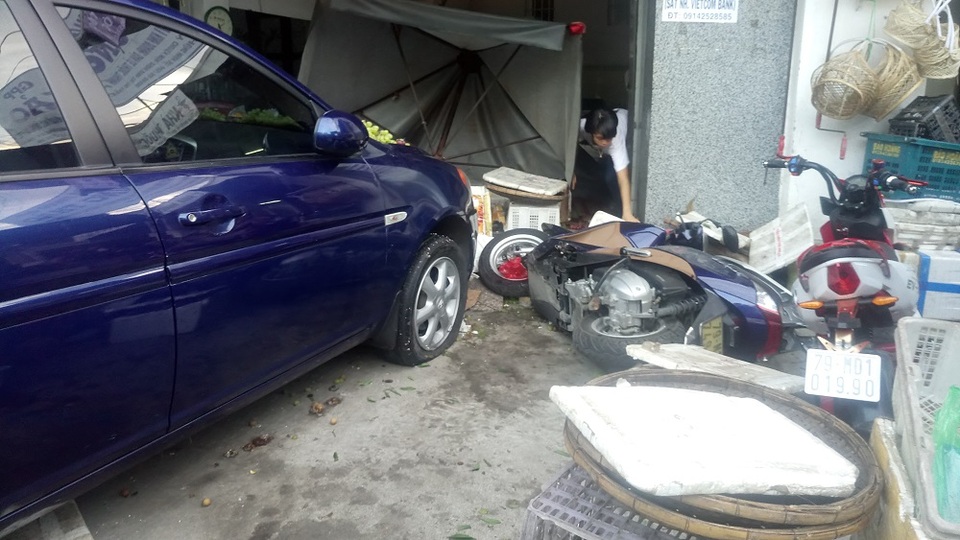 Hiện trường vụ tai nạn