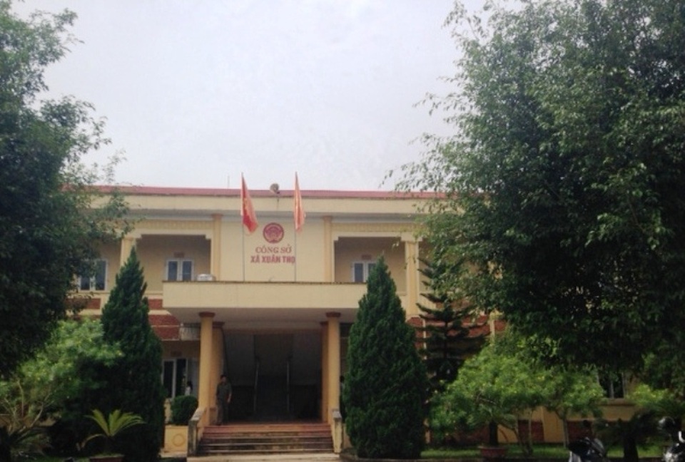 Chủ tịch xã bị đe dọa đốt nhà - 2 Trụ sở xã Xuân Thọ
