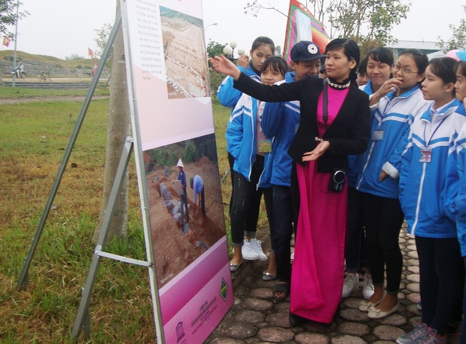 Thành Nhà Hồ sau 5 năm được công nhận là Di sản văn hóa thế giới - 4 Việc giáo dục di sản cho học sinh được quan tâm trong thời gian qua