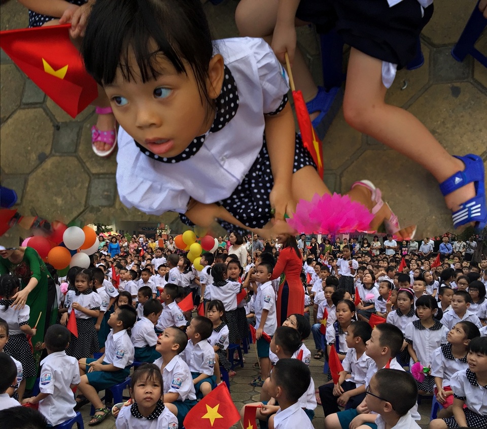 Tất cả tập thể thầy và trò nhà trường đã sẵn sàng cho một năm học mới đầy hứng khởi.