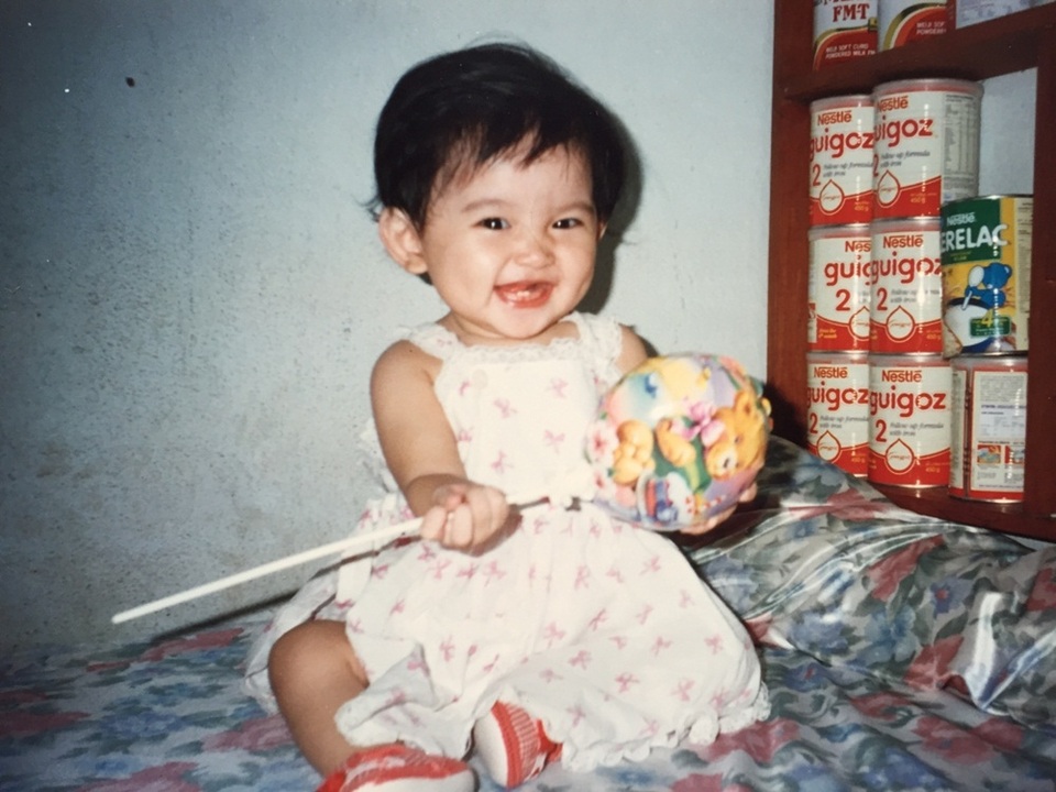 Hé lộ ảnh thuở “răng sún” đáng yêu của Á hậu Thùy Dung - 9