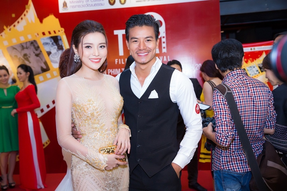 Cao Thái Hà và nam diễn viên Hiếu Nguyễn.