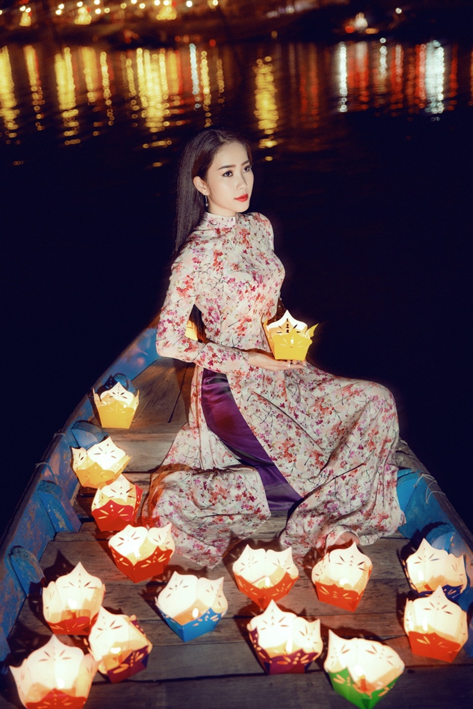 Nam Em “nghiện” áo dài, háo hức mang quốc phục tới Hoa hậu Trái Đất - 3