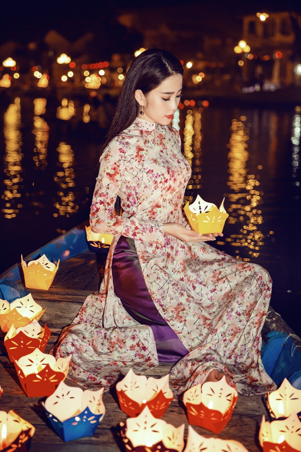 Nam Em “nghiện” áo dài, háo hức mang quốc phục tới Hoa hậu Trái Đất - 4