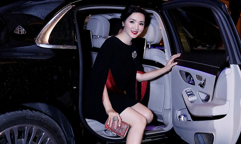 Mới đây, Hoa hậu Giáng My xuất hiện trong một sự kiện.