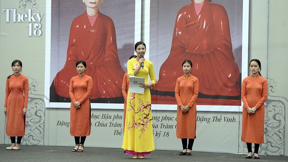 Chính thức khai mạc khu trưng bày Festival Áo dài Hà Nội 2016 - 7