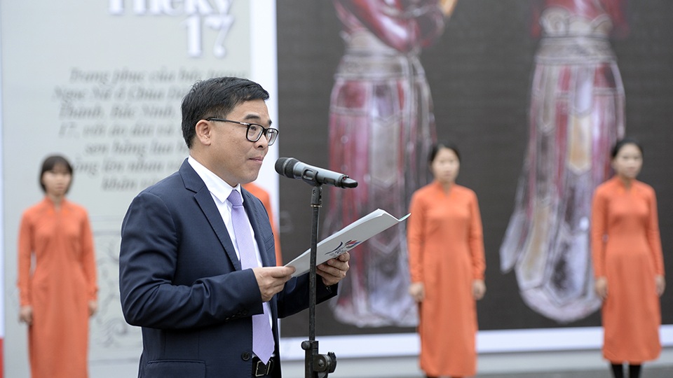 Ông Đỗ Đình Hồng phát biểu khai mạc.