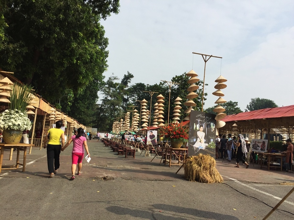 Khu vực ẩm thực 3 miền với diện tích 250m2 trong khuôn viên.