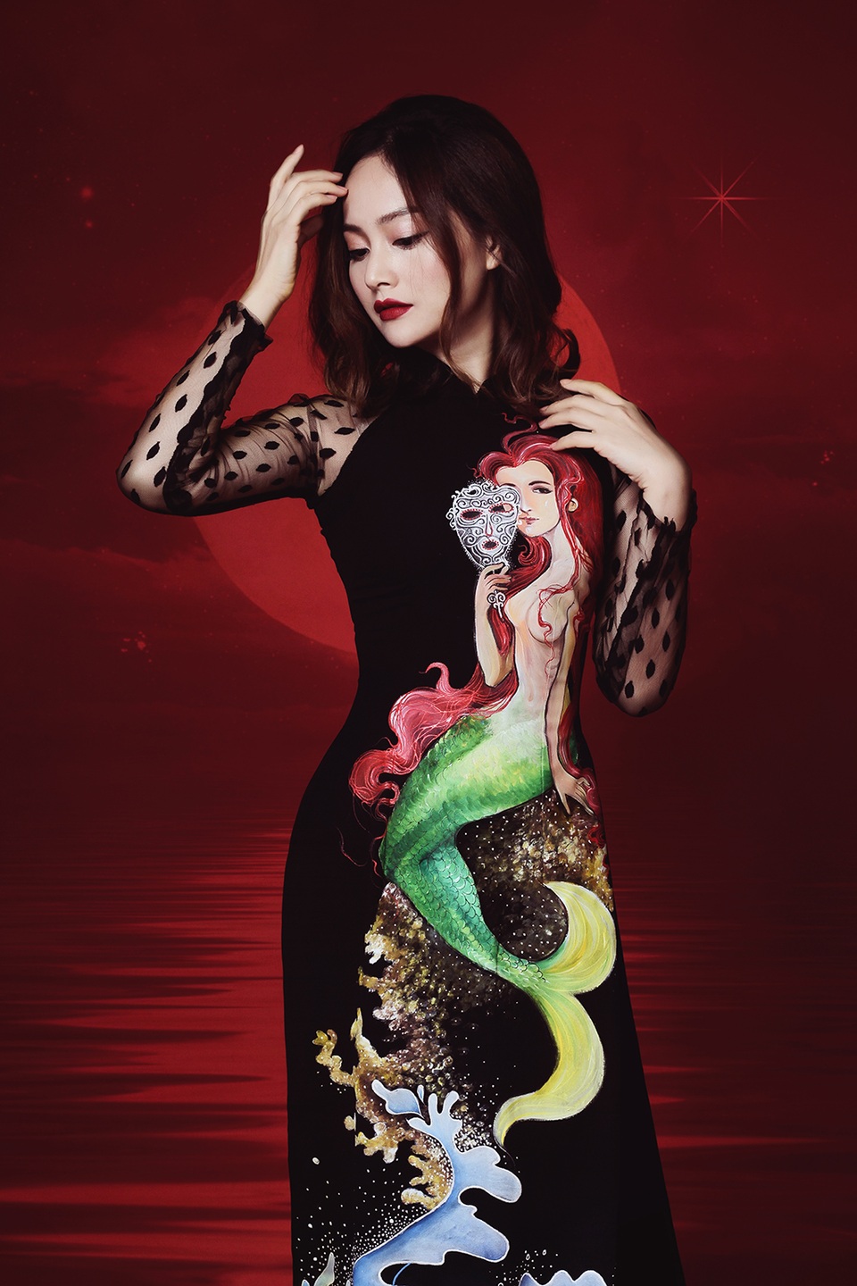 Vẻ đẹp của Lan Phương hay nhân vật Nàng tiên cá như một tuyên ngôn về phụ nữ đẹp.