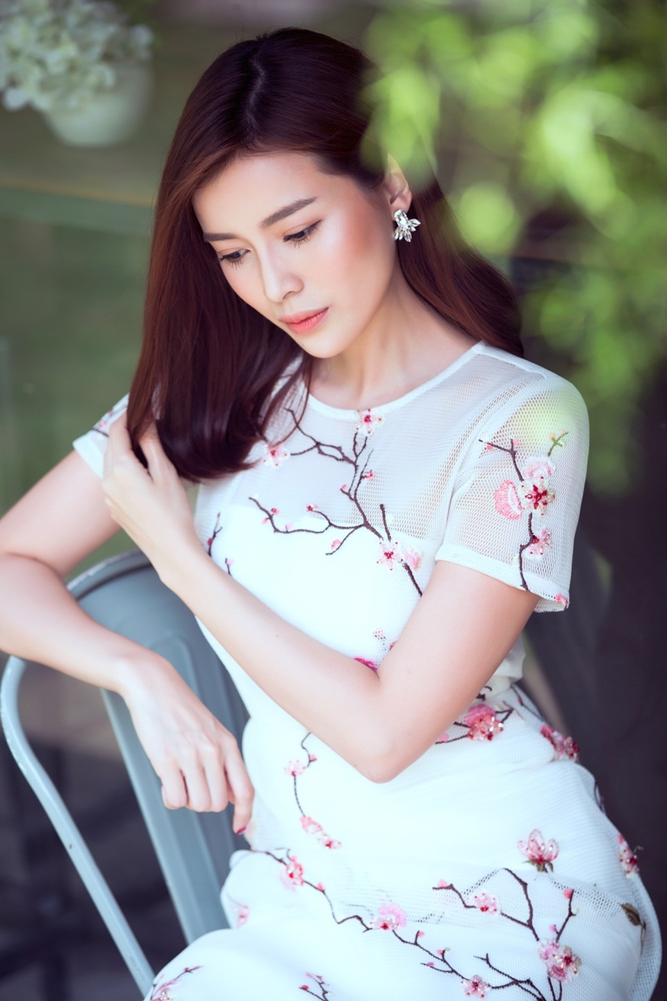 Hoa khôi xứ dừa dịu dàng khoe nhan sắc - 4 Hoa khôi xứ dừa dịu dàng khoe nhan sắc - 4