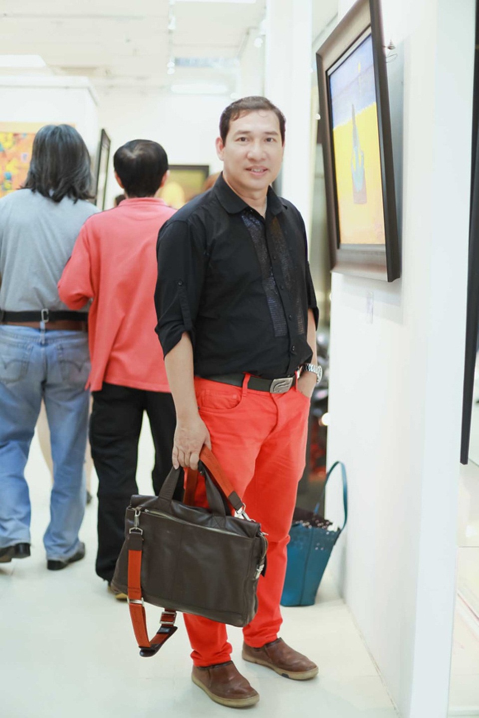 Diễn viên hài Quang Thắng: "Tôi chỉ muốn sống đơn giản" - 2 Và một Quang Thắng chân chất, bộc trực ngoài đời thường.