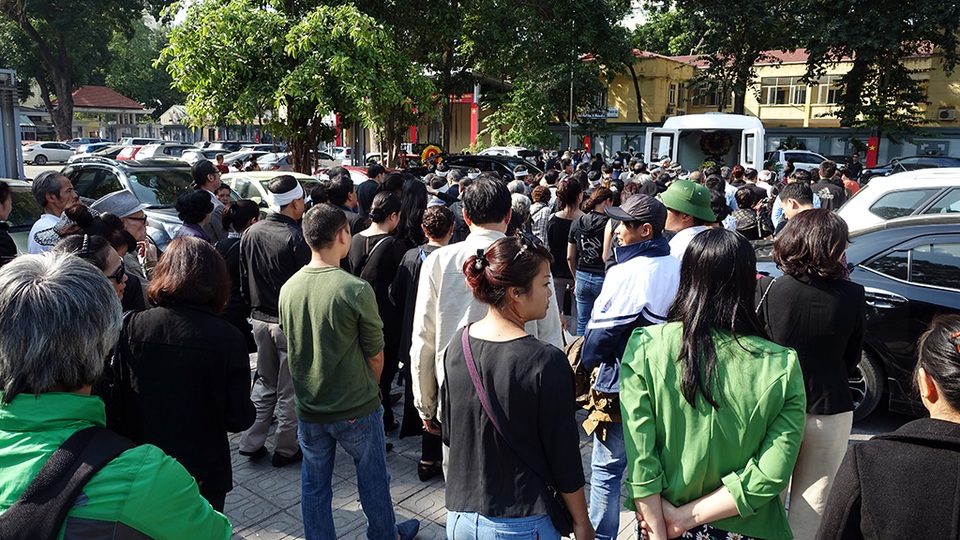 Những hình ảnh xúc động trong tang lễ NSƯT Phạm Bằng - 25