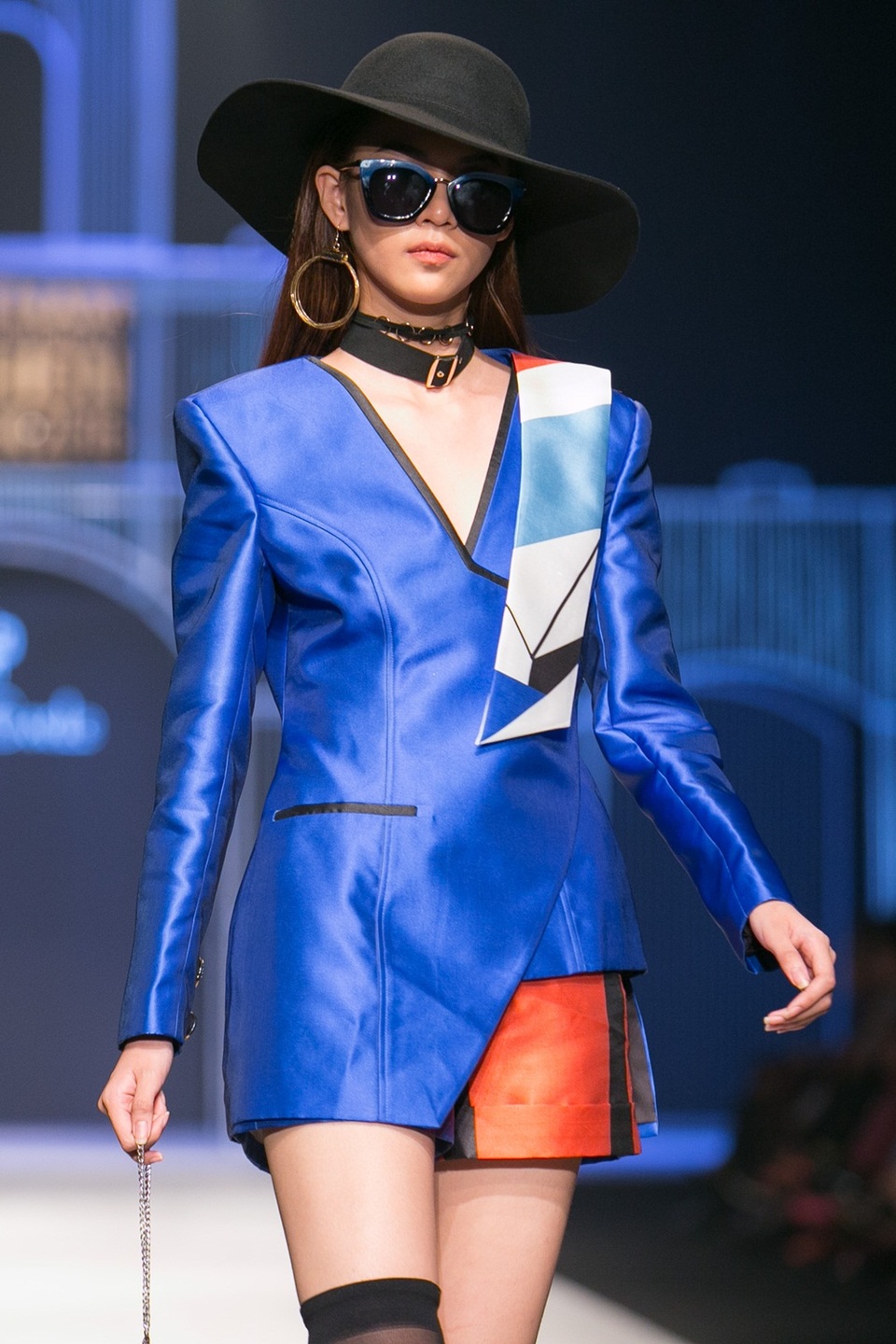 Phí Phương Anh là chân dài duy nhất của The Face xuất hiện tại sự kiện. Phí Phương Anh chứng tỏ những bước đi chuyên nghiệp bên cạnh dàn mẫu của Next Top.