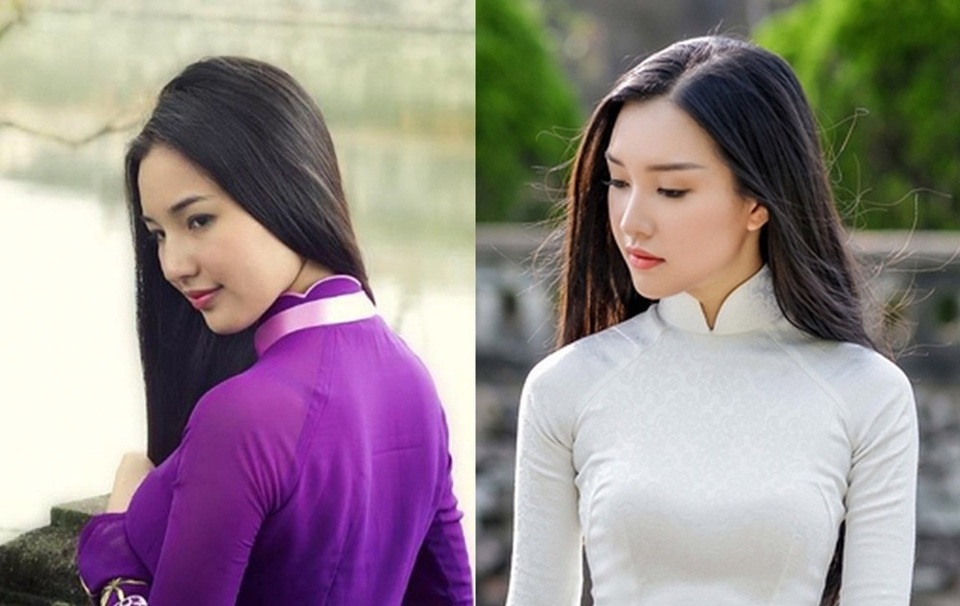 “Nàng thơ xứ Huế” từng gây sốt ở HHVN 2016 trở lại - 2
Ở Kiều Oanh (trái) có sự thâm trầm của một người phụ nữ đã trưởng thành sau những biến cố, còn Ngọc Trân là vẻ đẹp trong trẻo của cô gái mới lớn.
