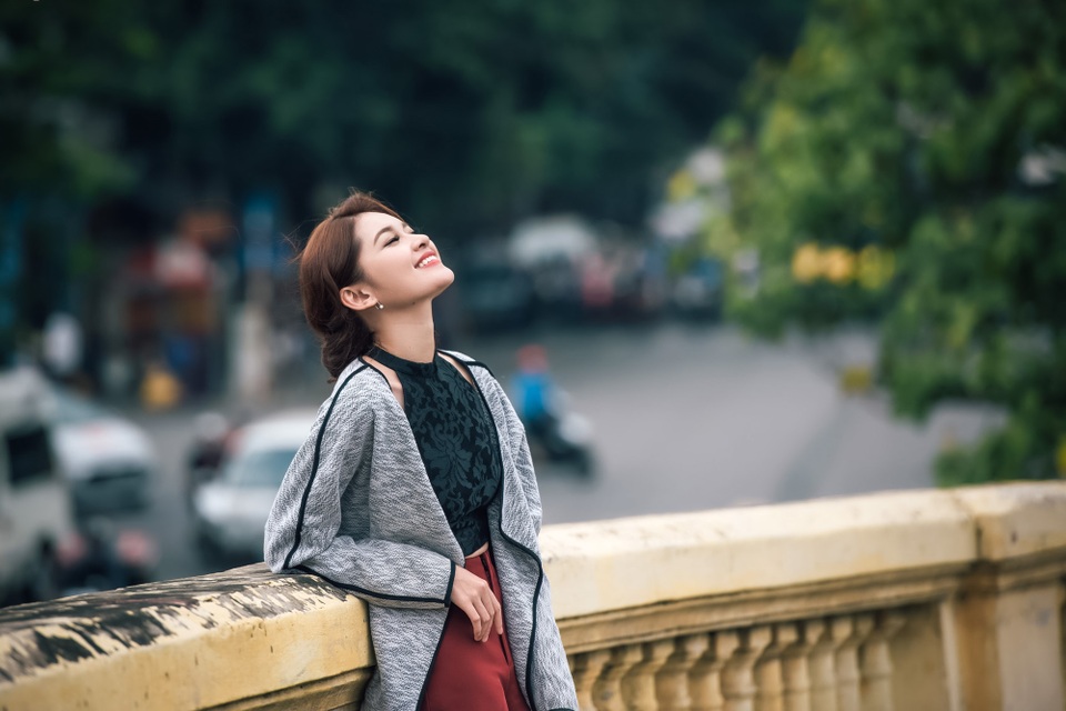 Thùy Dung chia sẻ, chuyến đi này tạo cho cô rất nhiều cảm hứng và cảm thấy tràn đầy hứng khởi trong cuộc sống.