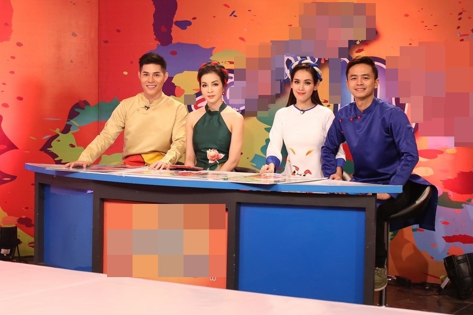 Cặp đôi cũng hội ngộ MC Thanh Mai, Đạo diễn Nguyễn Hưng Phúc.