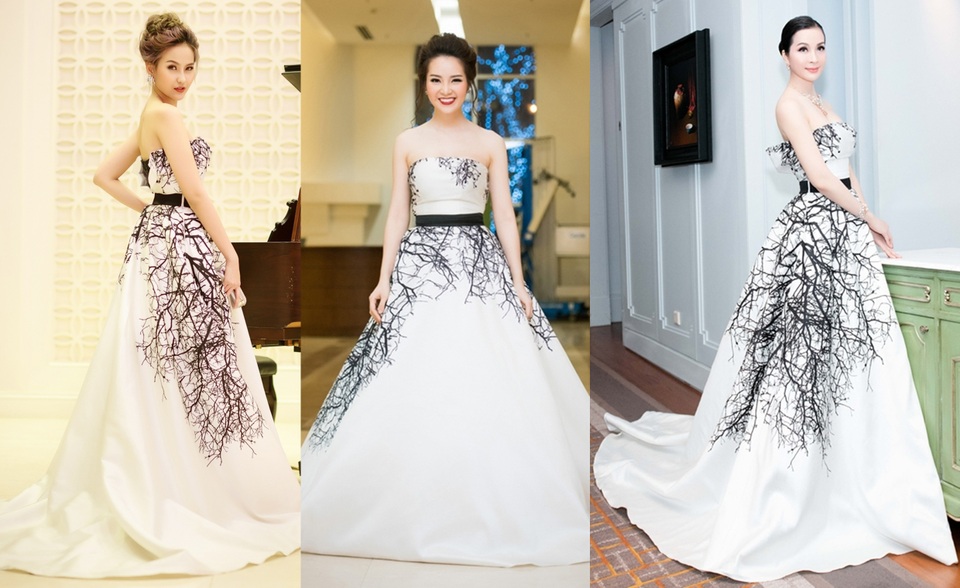 Trang phục này từng được Á hậu Thụy Vân và MC Thanh Mai diện trước đó.