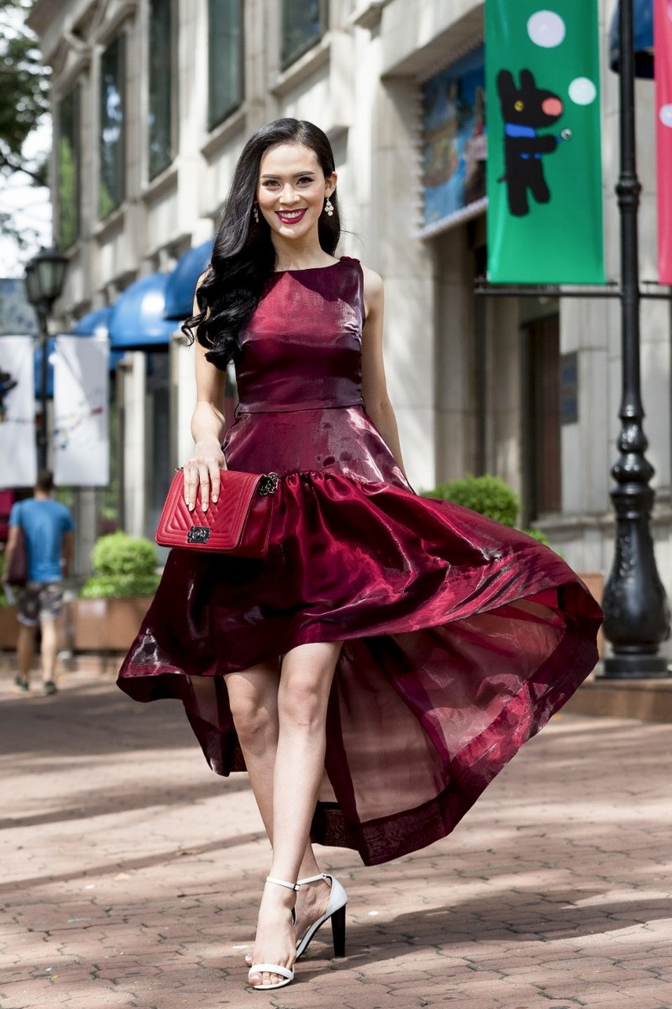 Xuống phố mùa Giáng sinh cùng Á khôi Sang Lê - 13