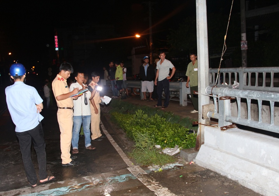 Hiện trường vụ tai nạn