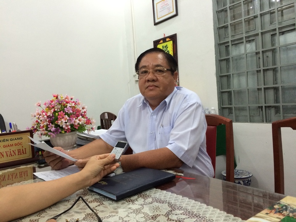 Vụ nhiều người nhiễm cúm A/H1N1: Không lan toả ra dân - 1 Bs CKII Nguyễn Văn Hải - Phó Giám đốc Sở y tế tỉnh Kiên Giang cho biết đây chỉ là một loại cúm mùa, người dân không nên hoang mang.