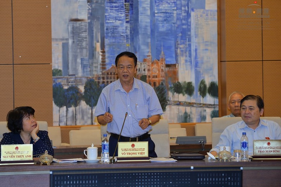 “Cơ chế của mình lạ lắm, làm vô hiệu hoạt động kiểm tra, kiểm toán” - 2 Chủ nhiệm UB Quốc phòng - An ninh Võ Trọng Việt than cơ chế đang khiến các cơ quan thanh tra, kiểm toán... bó tay với sai phạm, tham nhũng.