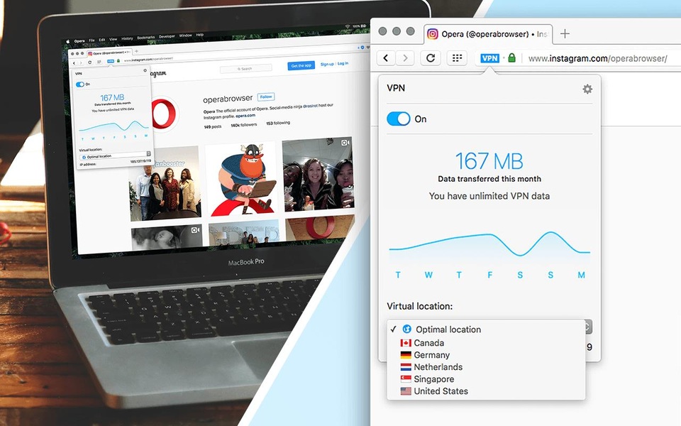Opera tung trình duyệt đầu tiên tích hợp sẵn VPN miễn phí - 1 Opera tung trình duyệt đầu tiên tích hợp sẵn VPN miễn phí - 1