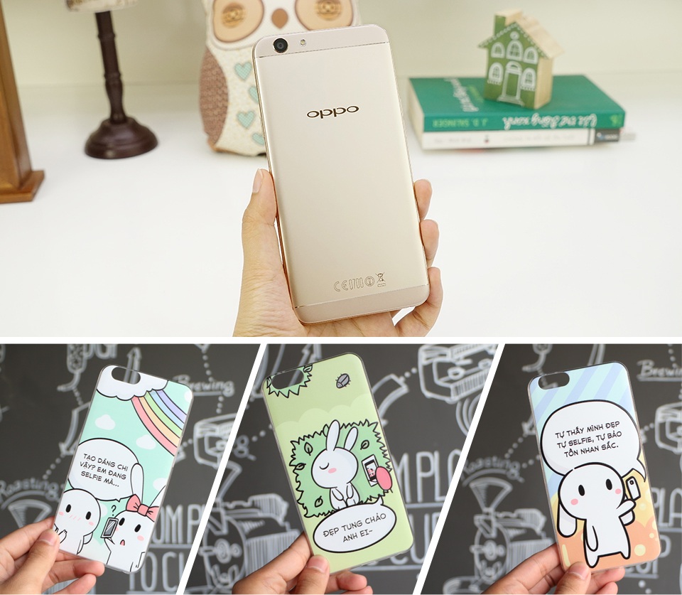 Nhà bán lẻ "tung chiêu" bán Oppo F1s trả trước 0 đồng trước sức nóng của thị trường - 2
Quà tặng ốp lưng Thỏ bảy màu thửa riêng cho teen. Khách hàng có thể tham khảo thêm các chương trình của FPT Shop tại đây.