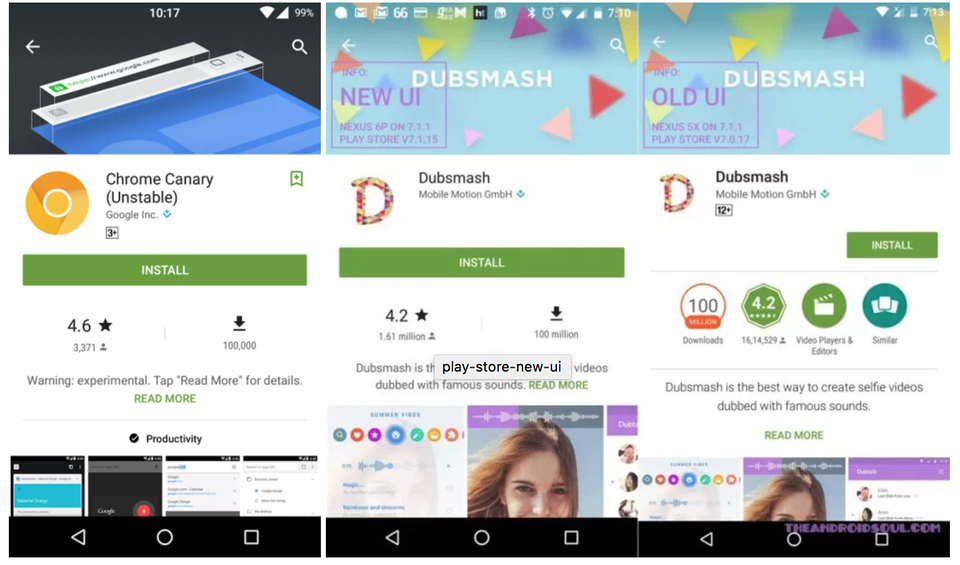 Một số người dùng đã được trải nghiệm giao diện mới của Play Store - 2 Một số người dùng đã được trải nghiệm giao diện mới của Play Store - 2