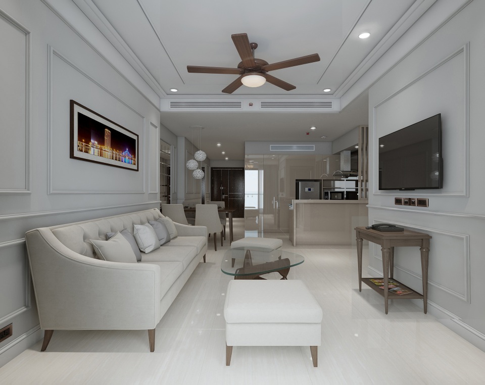 Bất động sản Đà Nẵng hấp dẫn nhà đầu tư Nhật Bản - 2 Sang trọng và đẳng cấp trong từng chi tiết tại căn hộ Luxury Apartment