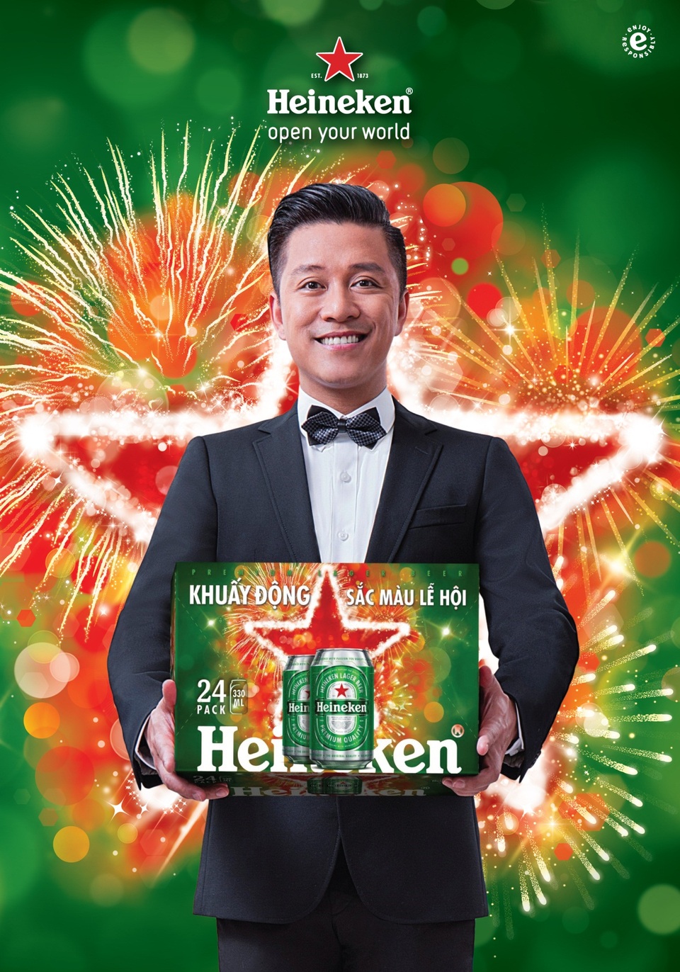 Tuấn Hưng sẽ dành thời gian bên gia đình trong dịp Tết để cùng nhau tận hưởng những khoảnh khắc năm mới tuyệt vời nhất