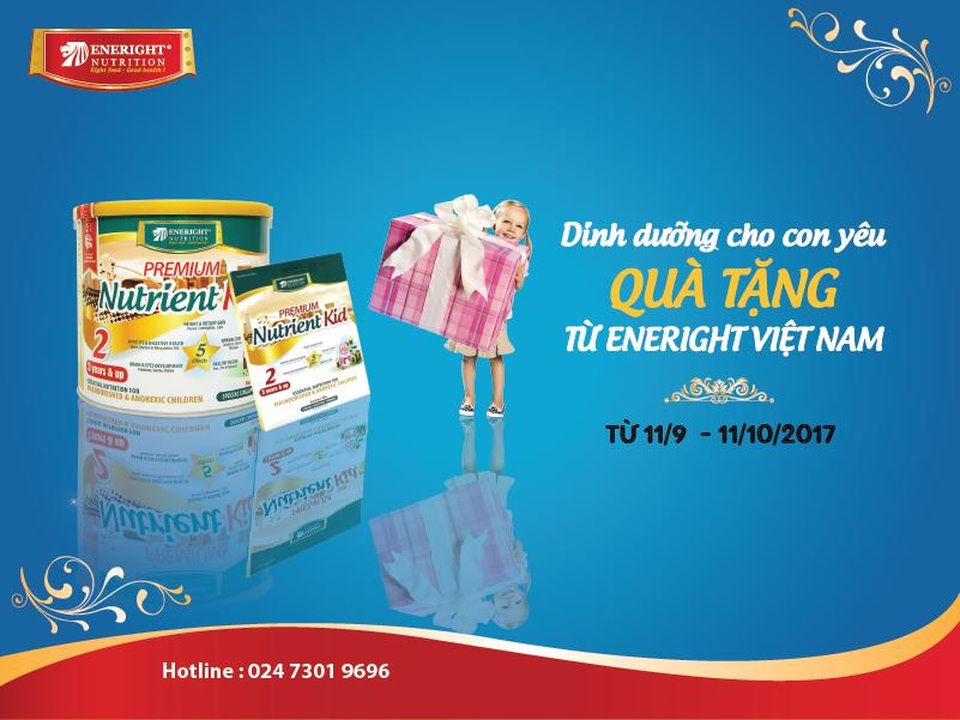 Giúp bố mẹ chọn sữa “chuẩn” sữa cho con - 1 (Với những thao thác đơn giản, các mẹ và các bé sẽ nhận được ngay một hộp quà gồm 2 gói dùng thử sản phẩm Premium Nutrient Kid mà không mất bất cứ một chi phí nào).