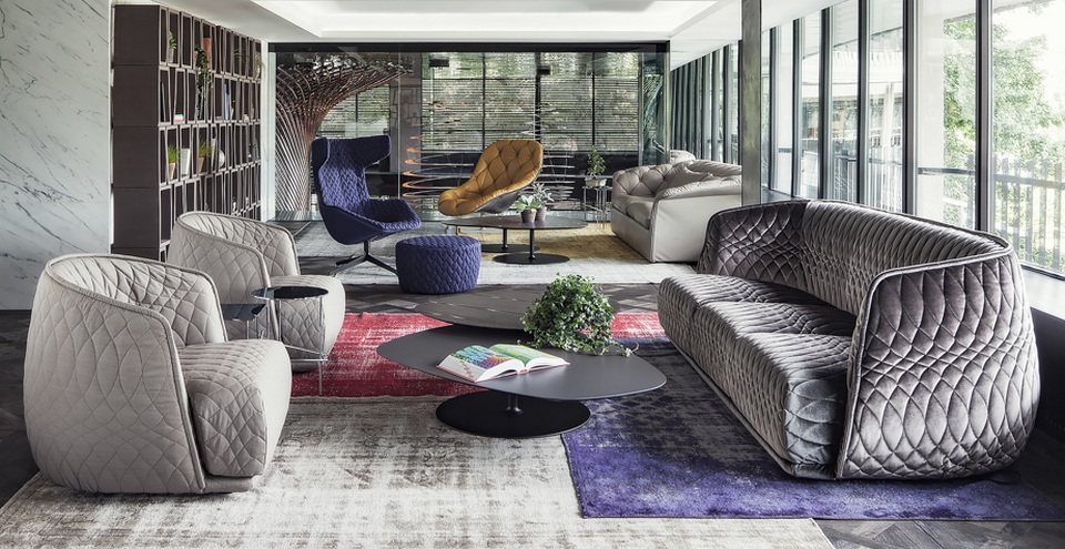Gặp gỡ giám tuyển quyền lực thiết kế Ý Patrizia Moroso - 1 Sản phẩm của Moroso đặt trong khách sạn Watergate, USA