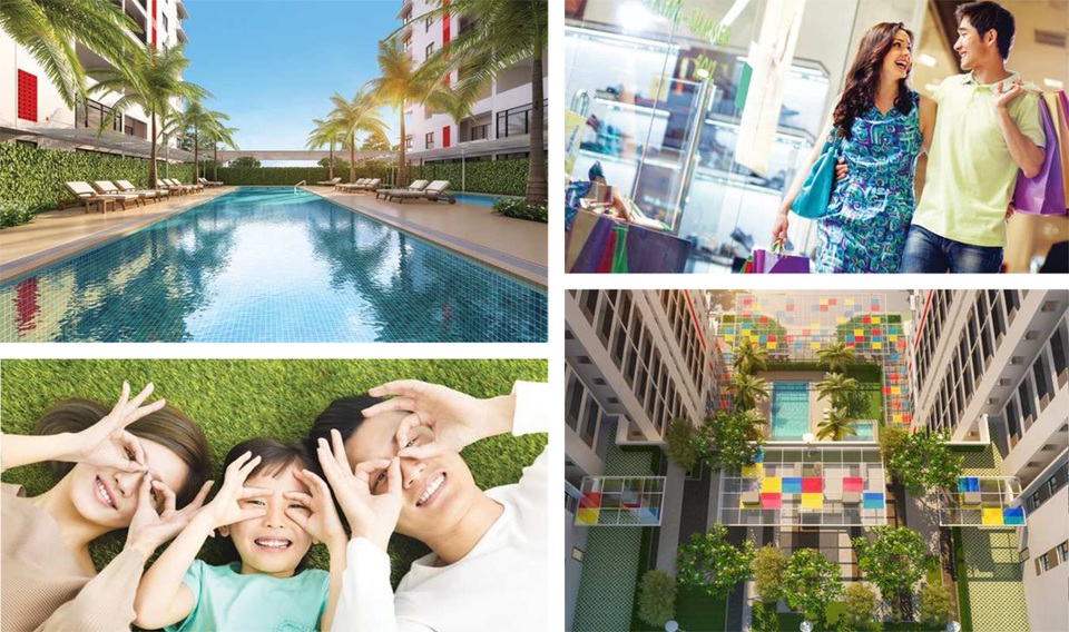 Mua sắm tại các cửa hàng, thư giãn tại vườn trên không, thoải mái bơi lội tại hồ bơi Haus Pool … là một trong những đặc quyền của chủ nhân HausNeo tương lai