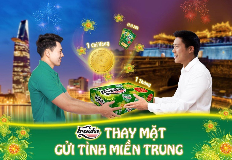 Sự thấu hiểu từ ba thập kỷ gắn kết - 1 Chương trình Huda – Thay mặt gửi tình miền Trung xuất phát từ sự thấu hiểu và gắn kết gần 3 thập kỷ của thương hiệu và miền Trung.