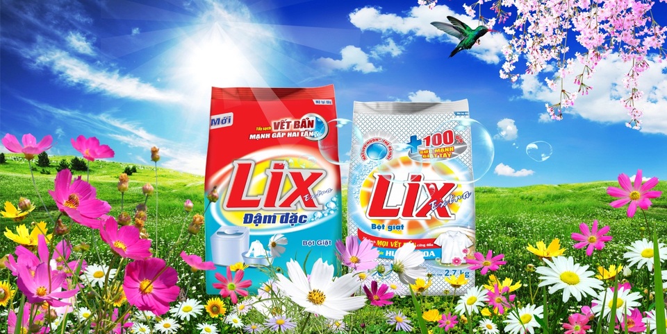 Bột giặt LIX- Sứ mệnh "Chăm sóc gia đình Việt" - 3 (Bột giặt LIX đậm đặc và LIX extra)