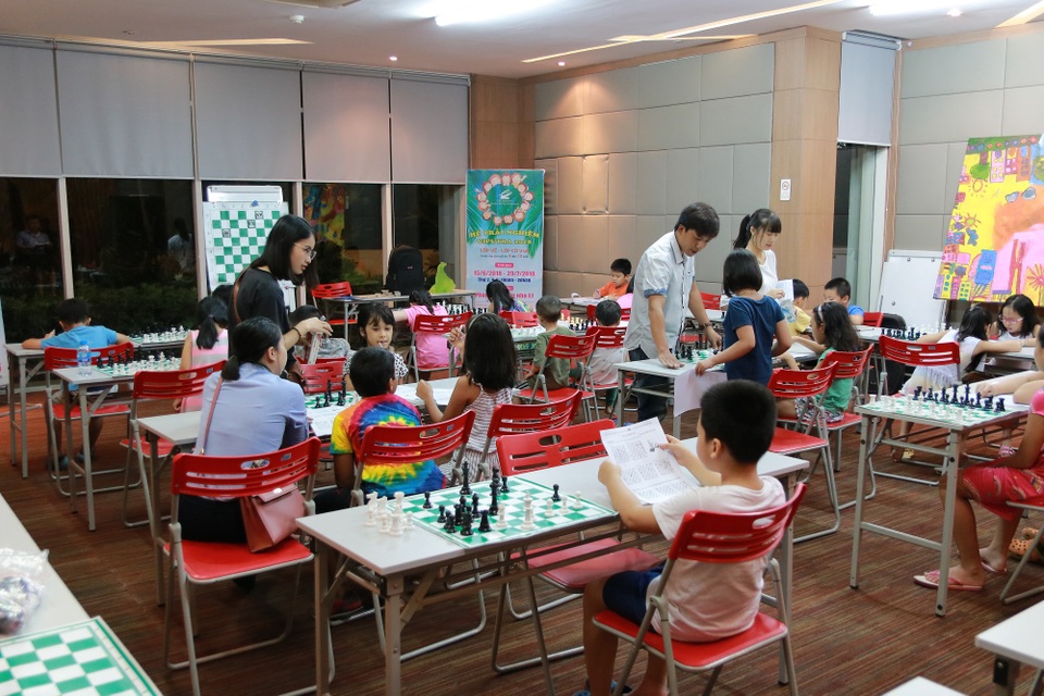 Lớp học chơi cờ trong chuỗi hoạt động Ciputra Summer Fun 2018