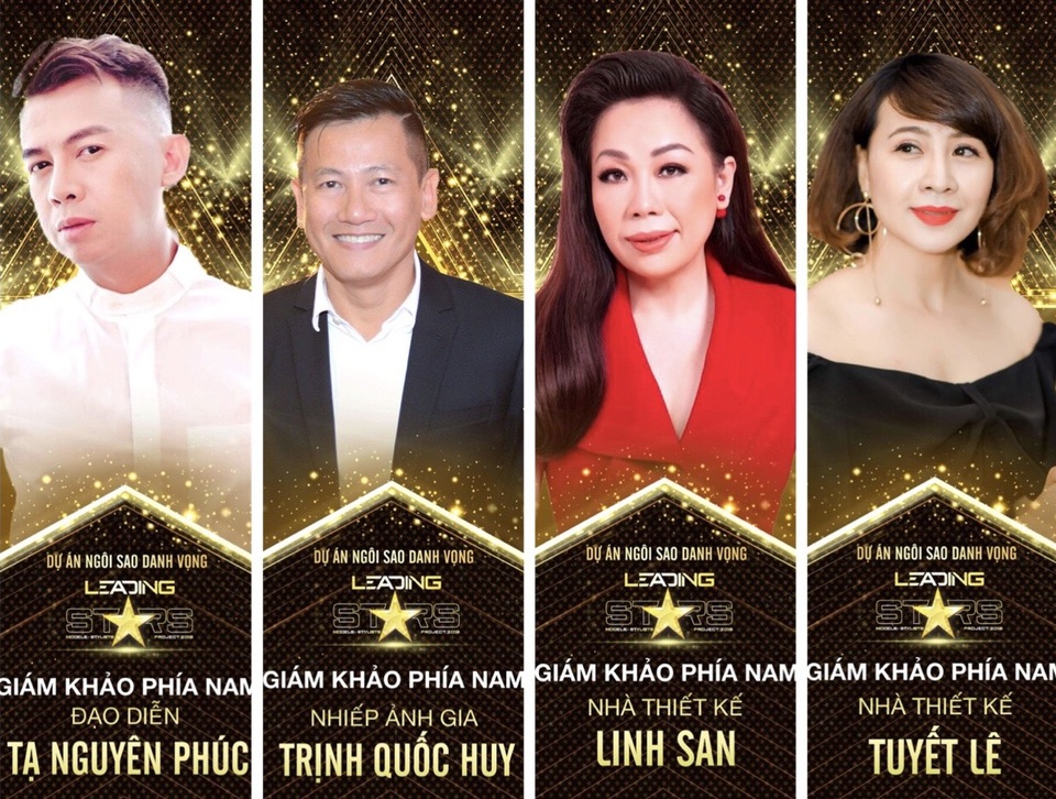 Dàn giám khảo gây “choáng” casting dự án “Ngôi sao danh vọng” tại Tp Hồ Chí Minh - 4 Đạo diễn Tạ Nguyên Phúc, nhiếp ảnh gia Trịnh Quốc Huy, NTK Linh San, NTK Tuyết Lê là những người cầm cân nảy mực cho buổi casting